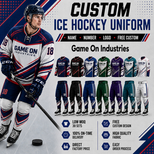 Private Lable Wholesale Rate Custom Made Full Sublimated Team Wear Low MOQ Factory Direct OEM ODM Service Ice Hockey Uniform  - Product Image 6