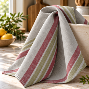 Paños de Cocina Reutilizables 100% Lino Premium, Personalizables con la Marca, Ligeros, para Limpieza - Product Image 1