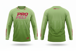 Maillot de sport à manches longues de qualité supérieure, respirant, à séchage rapide, pour motocross, cyclisme, course à pied, fitness, OEM ODM - Product Image 3