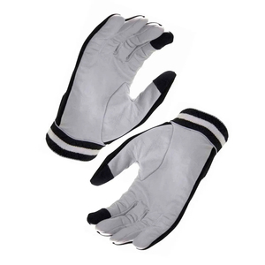 OEM Latex <b>Touch</b> <b>Screen</b> Football Receiver <b>Gloves</b> with Silicone Palm and Breathable Back Premium Quality for Adults and Youth - Product Image 3