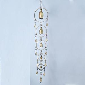 Escultura Decorativa de Metal Chapada en Oro para Colgar en la Pared, Elegante Adorno para Sala de Estar y Vestíbulo, Artículo de Decoración de Pared para Aniversario - Product Image 5