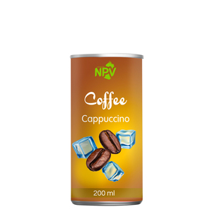 ซัพพลายเออร์กาแฟคาปูชิโน่คุณภาพดีที่สุด บรรจุกระป๋อง 200 มล. จากเวียดนาม - รับผลิตแบรนด์ส่วนตัว พร้อมตัวอย่างฟรี - Product Image 1