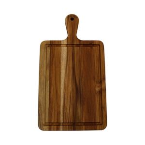 เขียงไม้ทรงสี่เหลี่ยมผืนผ้า Rustic Chef  แผ่นรองหั่นกันลื่น หนา 1.5 ซม. สำหรับใช้ในครัวเรือนและร้านอาหาร - Product Image 1