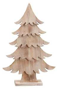 Decoración navideña de madera con forma de árbol, artesanía para el hogar, decoración hecha a mano con forma de árbol de madera. - Product Image 2
