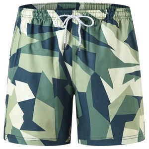 2022 short en maille d'été de haute qualité pour hommes personnalisable séchage rapide respirant avec motif en éponge brodé dos Super Relax Fit - Product Image 2