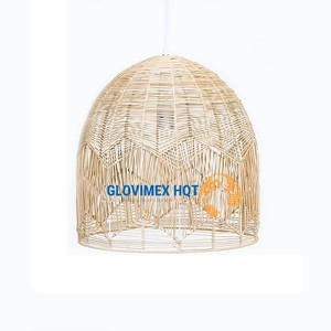 Top Trending Bamboo Rattan <b>Ceiling</b> Lamp Natural <b>Wicker</b> Hanging <b>Light</b> for Modern Interior Decoration - Product Image 1