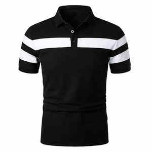 Camisas Casuales Transpirables de Alta Calidad 100% Algodón para Hombre, Diseño de Golf Personalizado, Manga Corta - Product Image 6