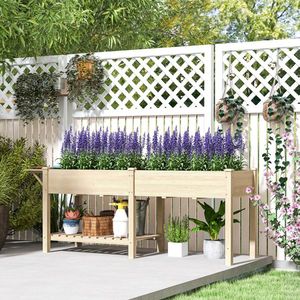 Estante de Madera para Flores y Jardinera Elegante para Uso en Interiores/Exteriores - Product Image 1