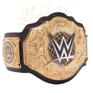 Cinturones de Campeonato de Lucha Libre WWE Personalizados, Diseño Exclusivo, Correa de Cuero, Fabricados en Sialkot, Pakistán, Cinturón de Campeón Mundial de Peso Pesado WWE - Product Image 1