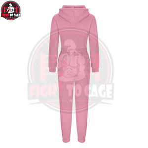 Ensemble de survêtements tendance pour femmes, comprenant un sweat à capuche court et un pantalon de jogging, de qualité supérieure, couleur rose, style décontracté. - Product Image 3