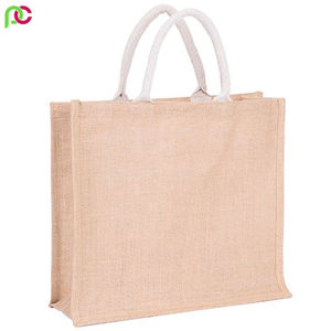 <b>Large</b> Size Jute Picnic Tote <b>Bag</b> Eco Friendly Biodegradable Carry <b>Bag</b> for <b>Beach</b> and Picnic - Product Image 4