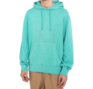 เสื้อฮู้ดสวมหัวแบบสวมหัวของผู้ชายมาใหม่ล่าสุดผ้าฝ้าย100% ผสมสไตล์ฤดูหนาวสีล้วนย้อมสีล้วนล้วนมีเชือกกระเป๋ากำหนดได้เอง2025 - Product Image 1