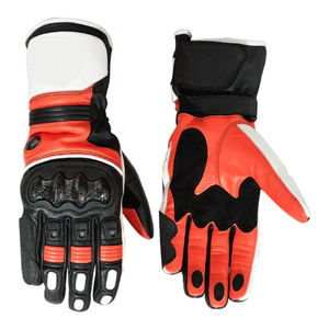 Guantes TOPEAK SPORTS TS-MG-01 Unisex de Último Diseño, Completos, de Cuero Genuino, Compatibles con Pantalla Táctil, con Cierre de Gancho y Bucle - Product Image 2