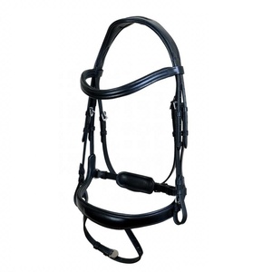 Top venduto in pelle equestre briglia Headstall per l'equitazione da corsa <span class=keywords><strong>al</strong></span> prezzo all'ingrosso OEM disponibile - Product Image 5