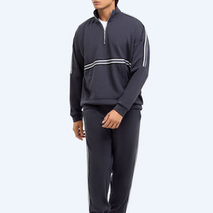 Factory <b>Direct</b> Streetwear Tracksuit Heavyweight Cotton Activewear Set OEM Production Service - Product Image 1