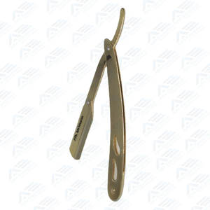 Rasoir droit pliable en acier inoxydable personnalisé Outil de toilettage de précision pour les barbiers professionnels et les amateurs de rasage - Product Image 3