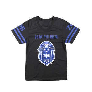 Camiseta Negra de Manga Corta con Cuello Redondo para Hombre Z Phi B, con Estampado de la Letra Griega Z y el Año 1920, Corte Regular, Estilo Casual - Product Image 2