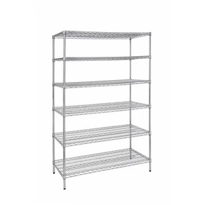Heavy Duty Vertical Backless Metal Industrial Storage Racks Steel Display Stand Iron <b>Stacking</b> Racks for Convenience Store - Product Image 3