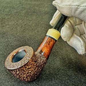 Pipa de Fumar de Madera de Lujo Hecha a Mano, Pipa de Tabaco de Madera Natural, Accesorio Artesanal Decorativo - Product Image 6