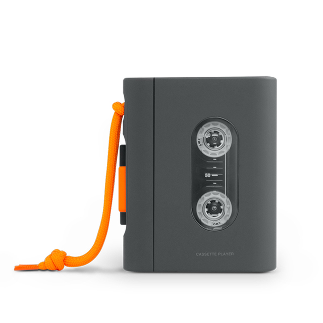 ODM Sleek Design Portable Single Cassette Player for Transmitter Semi-auto Stop USB-C Charging Built-in 1600mAh Battery