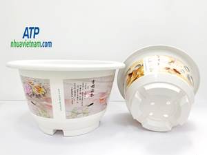 Maceta de plástico moderna en forma de campana para uso en el hogar y el jardín Diseño de plantación verde de tamaño comercial - Product Image 3