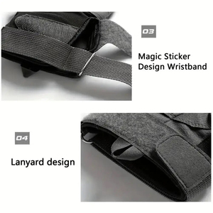 ถุงมือหนังสำหรับเล่นกีฬากลางแจ้งแบบเต็มนิ้ว ทนทานต่อการใช้งานหนัก ผลิตในปากีสถาน รองรับการสัมผัสหน้าจอ เหมาะสำหรับตกปลาและกิจกรรมทั่วไป - Product Image 5