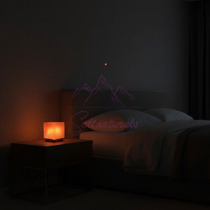 Unique Craft Himalayan Cube Shape <b>Salt</b> Lamp Premium Quality Himalayan Cube Shape <b>Salt</b> Lamp For <b>Gift</b> - Product Image 4