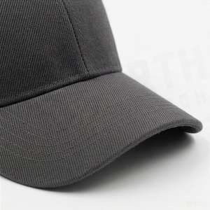 Unisex 6-Panel Baseball Cap Solid Color Cotton Twill Fitted Hat Casual Style Adult Size 58-60CM - Product Image 4