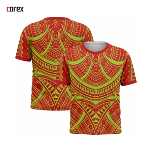 Camiseta Deportiva Personalizada de Polinesia, Sublimada, Sólida, Formal, de Cuello Redondo, Tejida, de Secado Rápido - Product Image 3