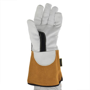 Guantes de Soldadura de Cuero de Seguridad Premium, Diseño Superior, Más Vendidos, Impermeables, Antideslizantes, Duraderos, Personalizables, Resistentes al Calor - Product Image 4