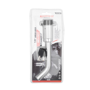 ROADPOWER (RP-HT-LOCK) 5/8-Inch Hitch Lock <b>Pin</b> Anti-Theft, Fits Class III-V Heavy Duty Chrome Plated Steel Weather Resistant Cap - Product Image 6