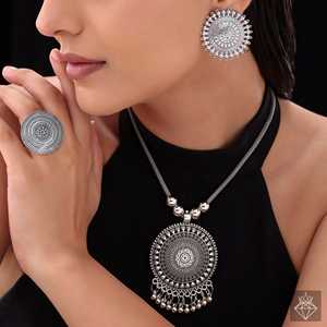 เครื่องประดับที่ดีชุดป้องกันการเสื่อมเสียสร้อยคอต่างหูแหวนออกซิไดซ์ - Product Image 4