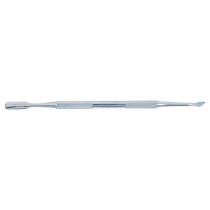 Pousse-cuticules professionnel en acier inoxydable durable avec poignée texturée pour un contrôle facile, double extrémité - Product Image 5