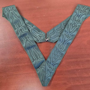 Colliers maçonniques personnalisés de haute qualité vert forêt foncé, les plus vendus, personnalisables - Product Image 5