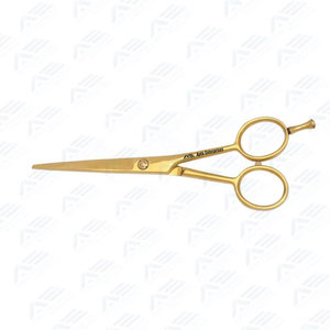 Trimming Styling Professional Grooming Barbers Mens <b>Beard</b> <b>Care</b> Durable Premium Gold <b>Beard</b> Scissors Sharp Stainless Steel Blades - Product Image 5