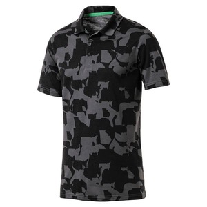 Chemise à manches courtes bleue pour homme, tricotée, 100% polyester, style décontracté, séchage rapide, coupe classique - Product Image 5