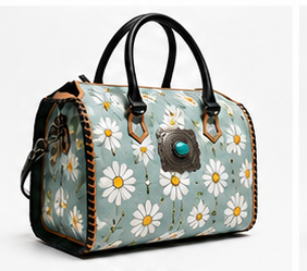 Wholesale Leather Luxury Style Women's Hand Bag Vintage designer cards pattern Chains Decoration Two Strap Leather <b>handbag</b> - Product Image 2