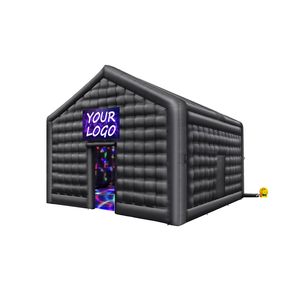 <b>Large</b> 17.7 X 16.4 X 13.9 Ft <b>Inflatable</b> Nightclub Blow-up Party Tent with Disco Lights 680W Blower for Weddings & Parties - Product Image 1