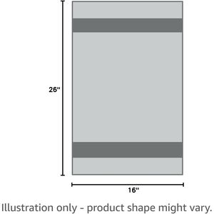 Set di 4 Asciugamani da Cucina Albany Blu Cobalto/Bianco, Dimensioni 16"x26" - Product Image 2