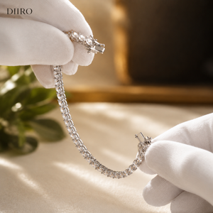 Classic Marquise Cut Diamond 14K Plated White <b>Gold</b> Tennis Bracelets Vintage Moissanite Women's Birthday Gift Jewelry - Product Image 6