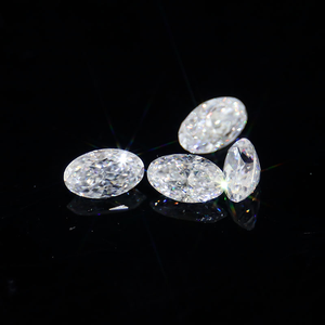 Piedra Sintética de Laboratorio de Alta Calidad, Corte Brillante Premium, Forma Ovalada de 7.00 x 5.00 mm, Color D, Claridad VVS2/VS1 - Product Image 2