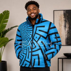 Cosh International High Quality Custom Down <b>Jacket</b> <b>White</b> Duck Down Oversized Loose Winter Warm Unisex Puffer <b>Jacket</b> - Product Image 3