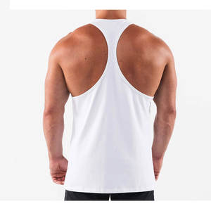 Débardeurs Homme en Coton Épais Sans Manches pour Musculation, Gym, Fitness, Course à Pied, Décontracté, Côtelé, Couleur Unie, Logo Personnalisé - Product Image 4