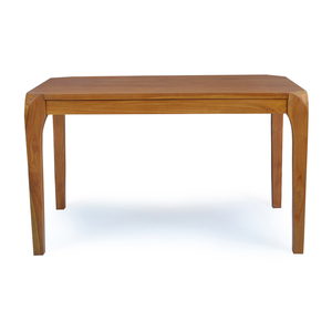 โต๊ะอาหารไม้สักแท้ทรงสี่เหลี่ยม ดีไซน์ทันสมัย เรียบหรู แข็งแรง ทนทาน เหมาะสำหรับบ้านและร้านอาหาร ชุด 4 ที่นั่ง - Product Image 3