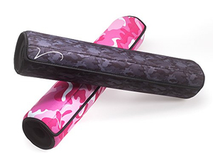 Almohadilla de goma para barra de pesas para sentadillas, 3 pulgadas de ancho, 16 pulgadas ajustables, 10 kg 20 kg, ecológica, transpirable, antideslizante, collarín de gimnasio - Product Image 3