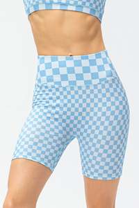 Shorts de Yoga para Mujer con Costuras en Contraste y Aberturas Laterales, Shorts Deportivos Casuales de Verano para Correr, Hacer Ejercicio, Fitness, Cintura Alta, Estilo Retro, para Gimnasio - Product Image 2