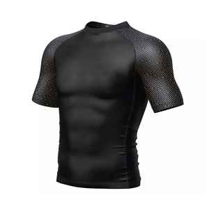 Camiseta Deportiva de Artes Marciales para Hombre, Estilo Nuevo, Transpirable, de Secado Rápido, Ecológica, de Manga Corta, Ligera, Venta Directa de Fábrica - Product Image 1