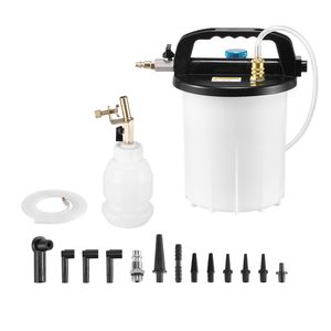 Kit Completo per Spurgo Freni da 3L con Bottiglia di Ricarica a Sifone da 1L e 13 Connettori per Tubi per Riparazione Efficiente dei Freni - Product Image 1
