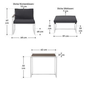 Nouveau Design Tailles Personnalisées Moderne Patio Extérieur Ensemble Cadre En Acier Étanche PA Revêtement Hôtels-Bari Meubles du Vietnam - Product Image 3