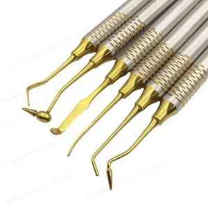 Titanium Gold Coated Dental Composite <b>Resin</b> Filling Spatulas <b>Kit</b> Sale High Temperature Steel Medical Incubator By Grip Surgical - Product Image 3